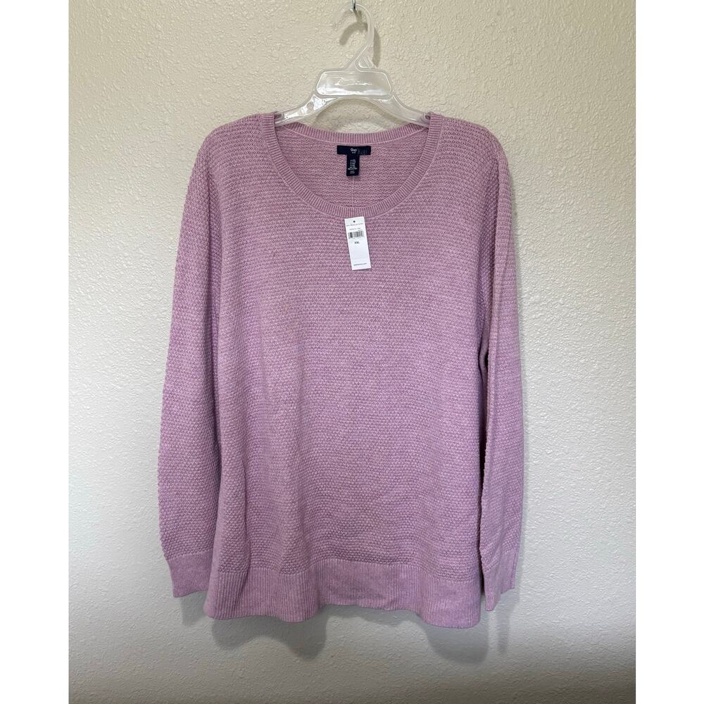 NWT Women’s Gap Pink Cable Knit Sweater, size XXL